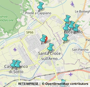 Mappa Via Benedetto Croce, 56029 Santa Croce sull'Arno PI, Italia (2.44364)