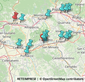 Mappa Via Benedetto Croce, 56029 Santa Croce sull'Arno PI, Italia (15.50438)