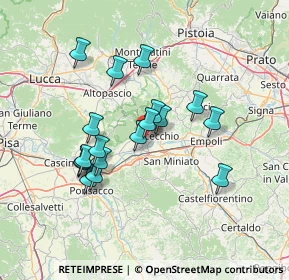 Mappa Via Benedetto Croce, 56029 Santa Croce sull'Arno PI, Italia (12.62)