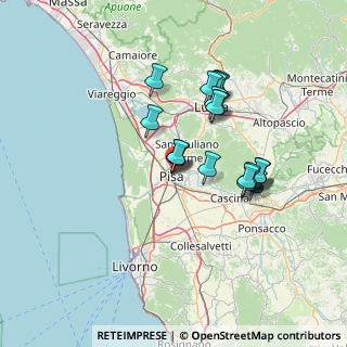 Mappa Via San Lorenzo, 56127 Pisa PI, Italia (12.2445)