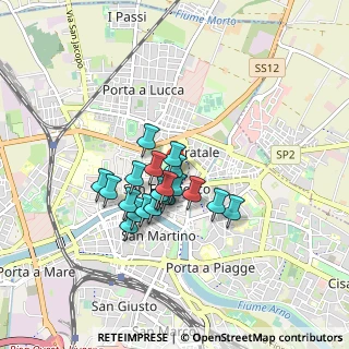 Mappa Via San Lorenzo, 56127 Pisa PI, Italia (0.634)