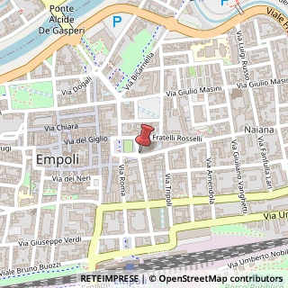 Mappa Piazza della Vittoria, 51, 50053 Empoli, Firenze (Toscana)