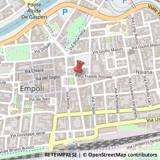 Mappa Piazza della Vittoria, 39, 50053 Empoli, Firenze (Toscana)