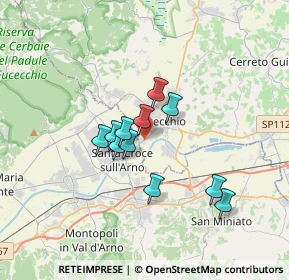 Mappa Via Luigi Banti, 50054 Fucecchio FI, Italia (2.57818)