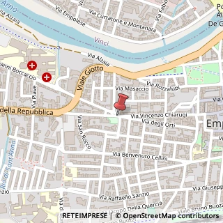 Mappa Piazza San Rocco, 11, 50053 Empoli, Firenze (Toscana)