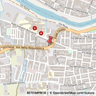 Mappa Viale Giotto, 44, 50053 Empoli, Firenze (Toscana)