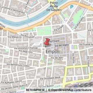 Mappa Via Spartaco Lavagnini, 45, 50053 Empoli, Firenze (Toscana)