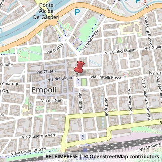Mappa Piazza della Vittoria,  12, 50053 Empoli, Firenze (Toscana)