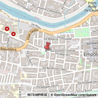 Mappa Piazza San Rocco, 1, 50053 Empoli, Firenze (Toscana)
