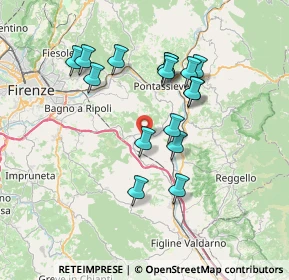 Mappa Str. Senza Nome, 50067 Rignano sull'Arno FI, Italia (6.665)