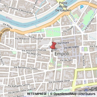 Mappa Piazza Giuseppe Garibaldi, 22, 50053 Empoli, Firenze (Toscana)
