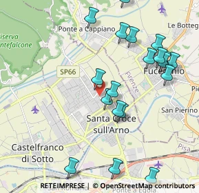 Mappa Via di Pelle, 56029 Santa Croce sull'Arno PI, Italia (2.4175)
