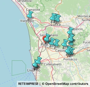 Mappa Piano Secondo, 56127 Pisa PI, Italia (14.8995)