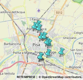 Mappa Piano Secondo, 56127 Pisa PI, Italia (1.24636)