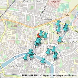 Mappa Piazza Martiri della Libertà, 56127 Pisa PI, Italia (0.5065)