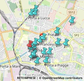 Mappa Piazza Martiri della Libertà, 56127 Pisa PI, Italia (0.904)