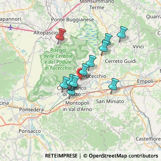 Mappa Via Achille Grandi, 56029 Santa Croce sull'Arno PI, Italia (5.53917)