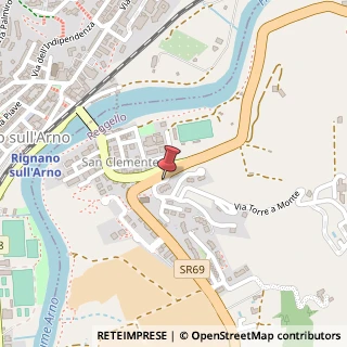 Mappa Via di Torre a Monte, 1, 50066 San Clemente FI, Italia, 50066 Reggello, Firenze (Toscana)