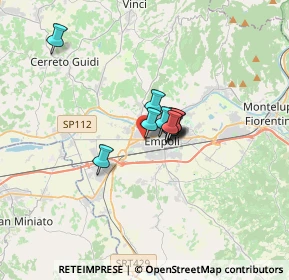 Mappa Via della Repubblica, 50053 Empoli FI, Italia (1.8)