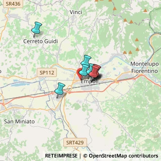 Mappa Via della Repubblica, 50053 Empoli FI, Italia (1.8)