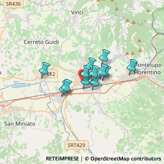 Mappa Via della Repubblica, 50053 Empoli FI, Italia (2.16583)