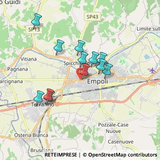 Mappa Via della Repubblica, 50053 Empoli FI, Italia (1.64917)