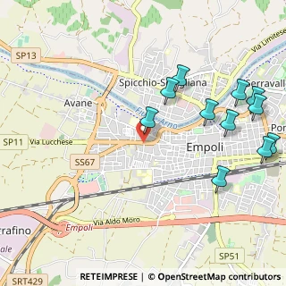 Mappa Via della Repubblica, 50053 Empoli FI, Italia (1.27545)