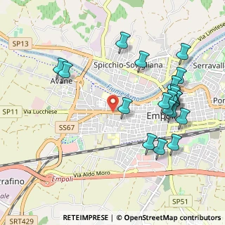 Mappa Via della Repubblica, 50053 Empoli FI, Italia (1.13)