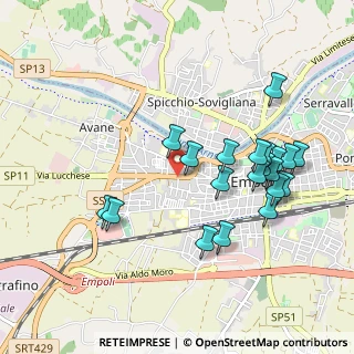 Mappa Via della Repubblica, 50053 Empoli FI, Italia (1.0065)