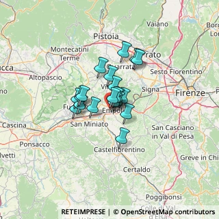 Mappa Via della Repubblica, 50053 Empoli FI, Italia (7.82)