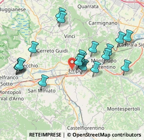 Mappa Via della Repubblica, 50053 Empoli FI, Italia (7.7895)