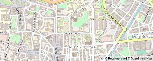 Mappa Pisa