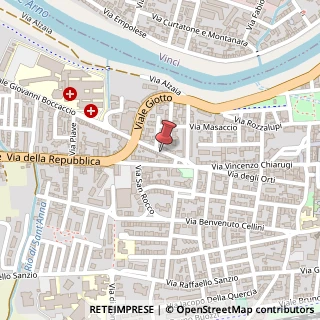 Mappa Via Guglielmo Oberdan, 31, 50053 Empoli FI, Italia, 50053 Empoli, Firenze (Toscana)