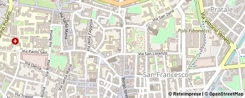 Mappa Pisa