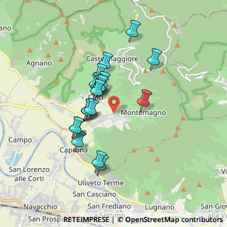 Mappa Via della Certosa, 56011 Calci PI, Italia (1.4975)