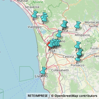 Mappa Via Vittorio Niccoli, 56122 Pisa PI, Italia (15.0475)