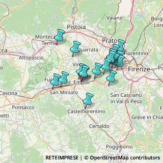 Mappa Via del Gelsomino, 50053 Empoli FI, Italia (11.40684)