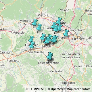 Mappa Via del Gelsomino, 50053 Empoli FI, Italia (9.567)