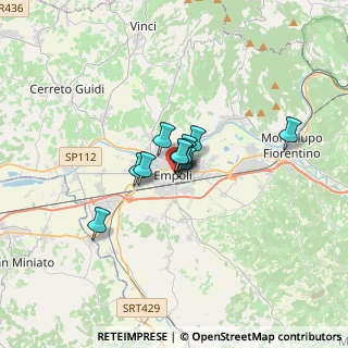 Mappa Via del Gelsomino, 50053 Empoli FI, Italia (1.68455)