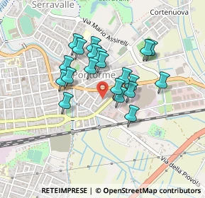 Mappa Via Luigi Cherubini, 50053 Empoli FI, Italia (0.357)