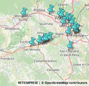 Mappa Via Luigi Cherubini, 50053 Empoli FI, Italia (15.76)