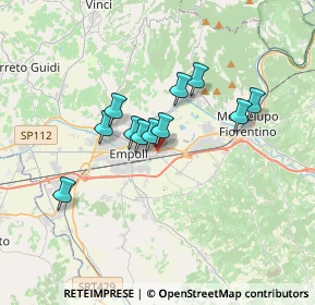 Mappa Via Luigi Cherubini, 50053 Empoli FI, Italia (2.67545)