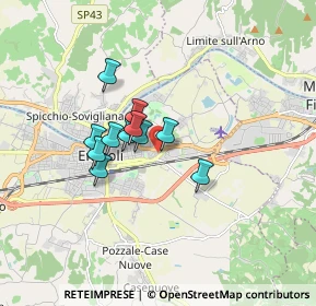 Mappa Via Luigi Cherubini, 50053 Empoli FI, Italia (1.19818)