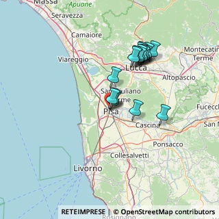 Mappa Piazza Felice Cavallotti, 56126 Pisa PI, Italia (12.91647)
