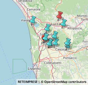 Mappa Piazza Felice Cavallotti, 56126 Pisa PI, Italia (9.73917)