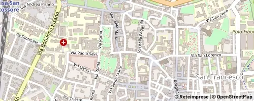 Mappa Pisa