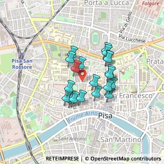 Mappa Piazza Felice Cavallotti, 56126 Pisa PI, Italia (0.3295)