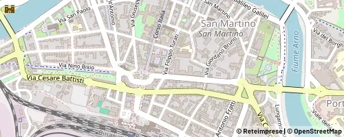 Mappa Pisa