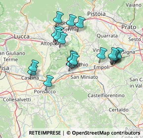 Mappa Via Camillo Benso Conte di Cavour, 56029 Santa Croce sull'Arno PI, Italia (13.343)