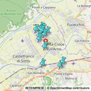 Mappa Via Concetto Marchesi, 56029 Santa Croce sull'Arno PI, Italia (1.39385)